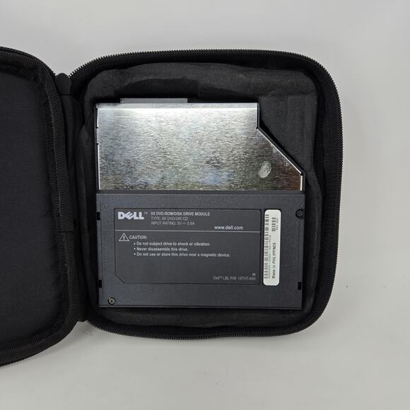 Dell Laptop Inspiron Latitude 8X DVD 24x CD Optical Module Slide-in 18THT-A00 - Picture 4 of 9